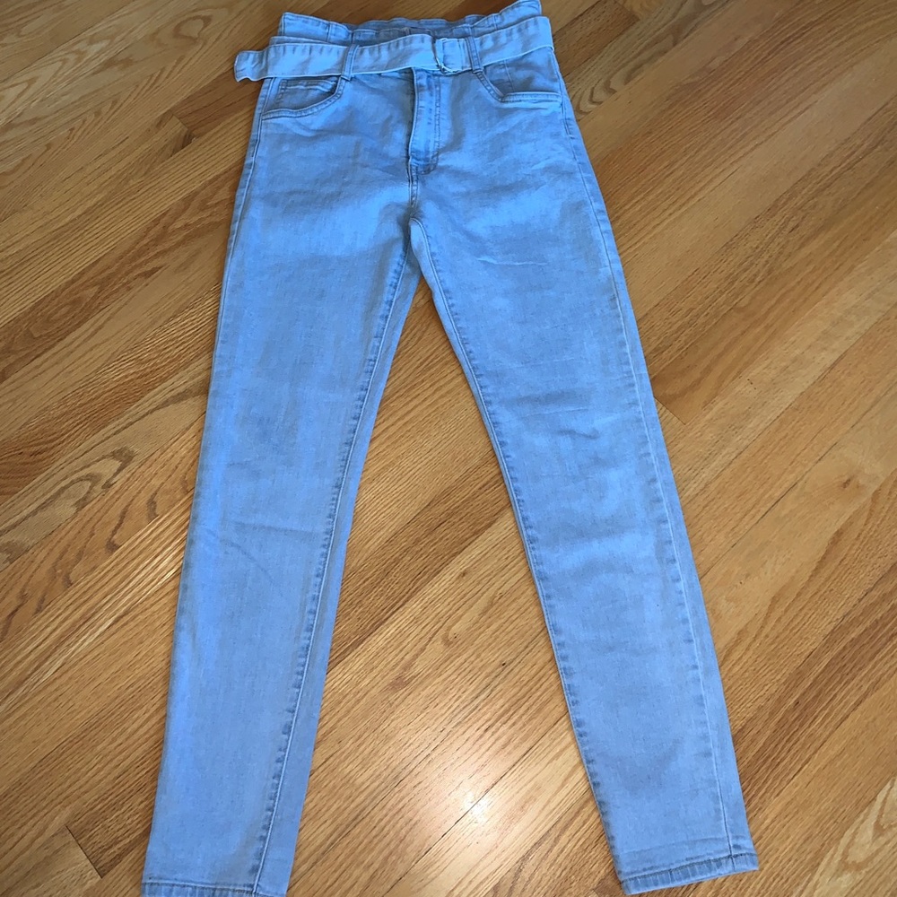 Paper Bag Waist Jeans